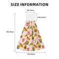 thumbnail image 3 of Kdxio Hamburger Pizza Coke Hand Towel with Loop Hanging Towel Absorbent Tie Towels for Kitchen Tea Bar Bathroom Decor, 3 of 7