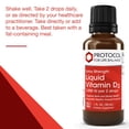 thumbnail image 3 of Protocol Liquid Vitamin D3 - 2,000 IU - Immune Support, Strong Bones and Teeth Health - 1 Fl Oz, 3 of 7