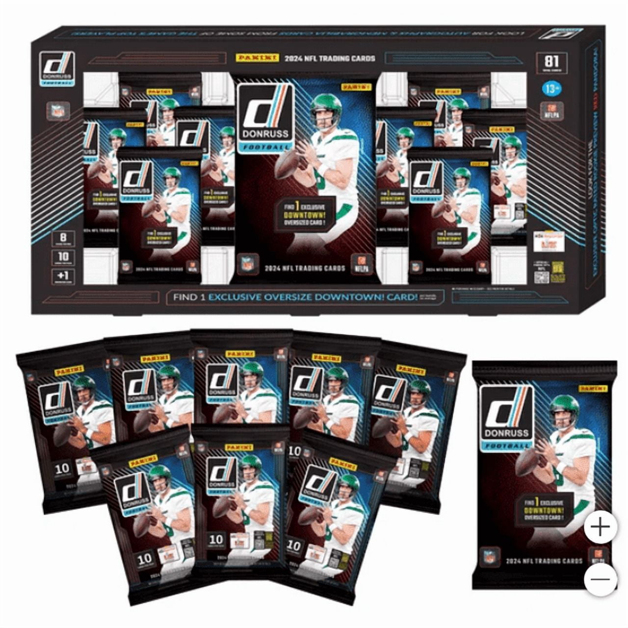 Panini 2024 Donruss NFL Trading Card Bundle - Guaranteed Downtown!