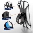 thumbnail image 4 of Soporte para teléfono de bicicleta, soporte para manillar de motocicleta, soporte de silicona para teléfono de bicicleta con rotación de 360 grados, 4 of 5