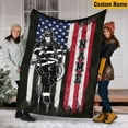 thumbnail image 3 of Custom Blanket, Custom Firefighter Gift, Firefighter Blanket, Gifts, Customized Firefighter Gift, Firefighter Wife, Firefighter Gift, Firefighter Gifts Blankets, 3 of 5