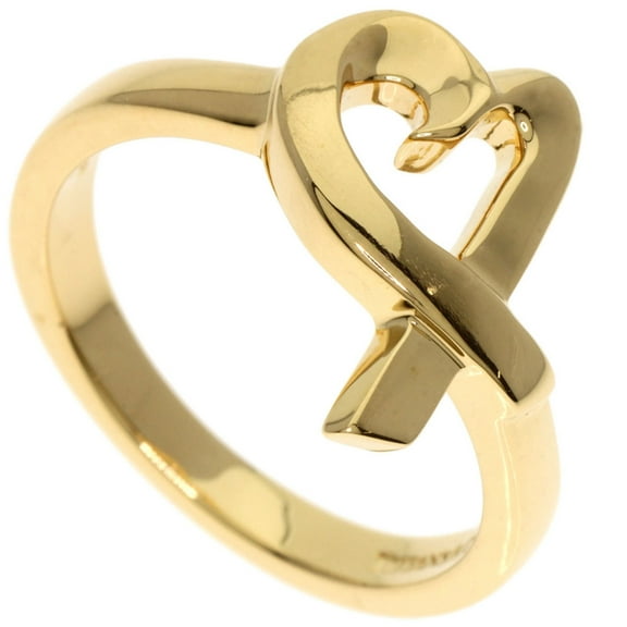 Pre-Owned Tiffany & Co. Loving Heart Ring in 18K Yellow Gold for Women. (Good)