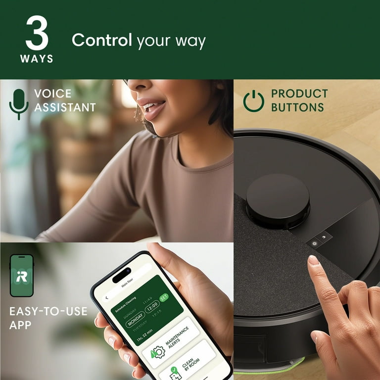 iRobot Roomba 105 Combo Robot Vacuum & Mop and AutoEmpty