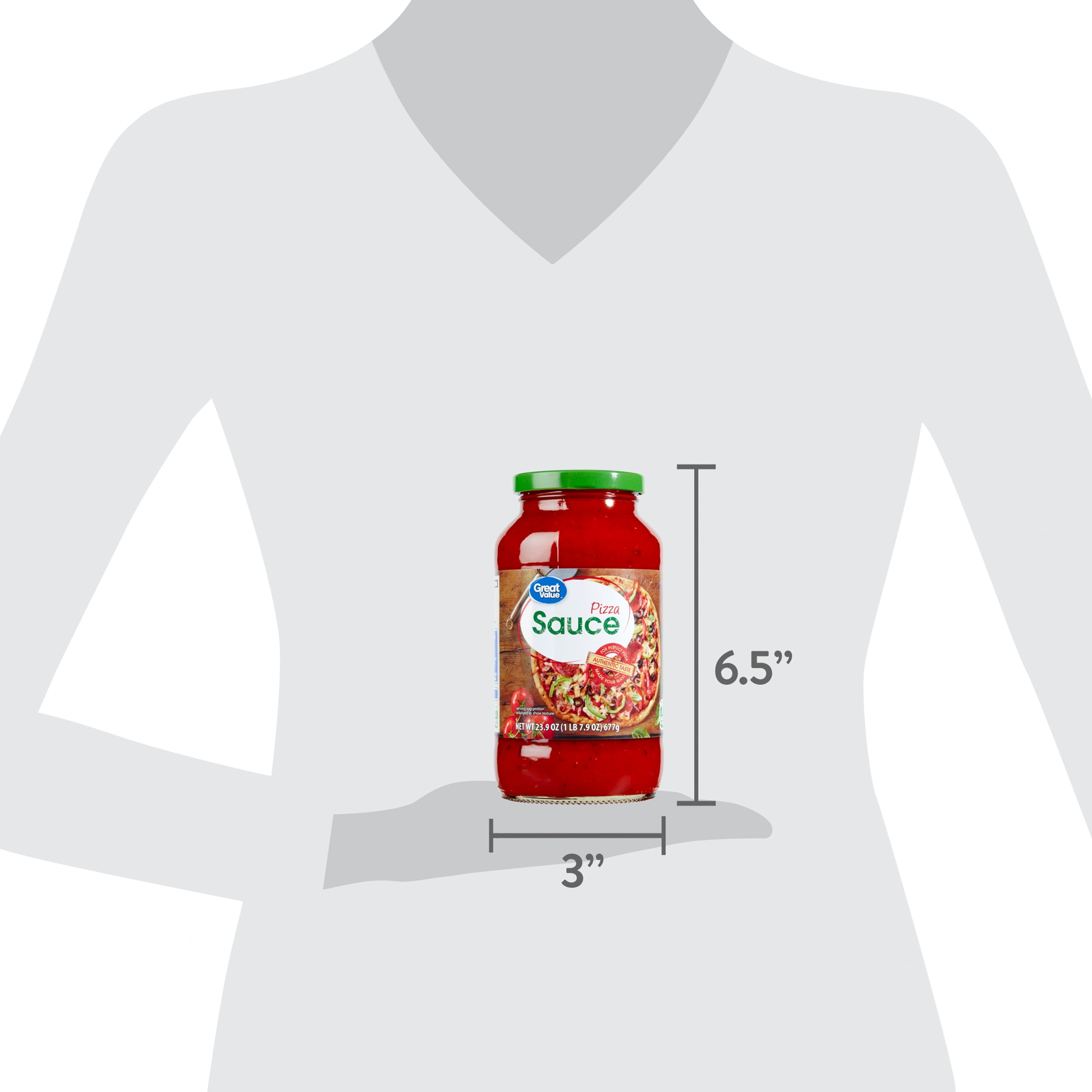 Great Value Pizza Sauce, 23.9 oz
