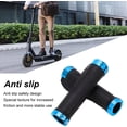 thumbnail image 3 of HUGFEGWE Electric Scooter Handle, Scooter Handle Grips 2pcs Sleeve Soft Anti Slip Replacement Electric Scooter Handlebar Cover For Outdoor Riding (Blue) CJB91-47081, 3 of 9