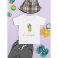 thumbnail image 3 of Buon Ferragosto Pineapple Doodle T-Shirt Infant -Image by Shutterstock,  12 Months, 3 of 4