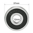 thumbnail image 4 of Deep Groove Ball Bearing 6301RS Single Sealed, 12x 37 x 12mm Chrome Steel, 10pcs, 4 of 4