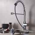 thumbnail image 4 of Blossom Commercial Style 2 -Function, Pull Down Single Handle Kitchen Sink Faucet in Chrome Finish, 4 of 8