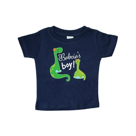 

Inktastic Babcias Boy Grandson Gift Dinosaur Gift Baby Boy T-Shirt