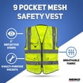thumbnail image 2 of Chaleco de seguridad NEIKO High Visibility Class 2 Neon Yellow XL, 2 of 7