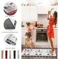 thumbnail image 6 of Kitchen Rugs and Mats Set of 1 Xmas Gnome Merry Christmas Kitchen Sink Mat,Non-Slip Area Runner Rug,Washable Floor Mat for Home Dining Room Office 20"x47", 6 of 6