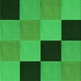 thumbnail image 1 of Ahgly Company Indoor Square Patterned Green Area Rugs, 8' Square, 1 of 6