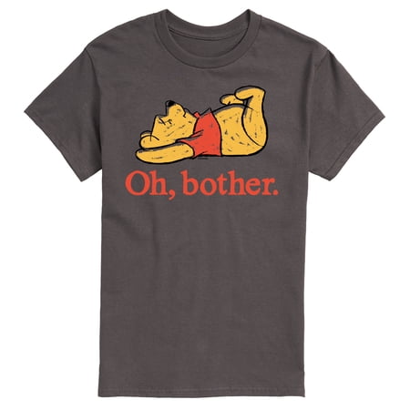 Winnie the Pooh - Oh Bother - Sketch - Men s Short Sleeve Graphic T-Shirt