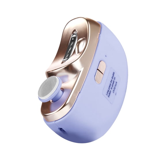 Toenail Grinder for Thick Toenails Human Electric Nail Clipper Automatic Nail Trimmer 2 In 1 Nail & Remover For Hands & Feet, Multi-Functional Electric Nail Trimmer Nail Clipper(Purple,3.3x2.7")