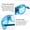 Blue, variant on HCBY LED Shutter Glasses Party Supplies, Flashing Glow in The Dark Glasses with Light Up Effects - Battery Powered Party Favors for Kids Adults, Pool Party, Rave & Night Club (Purple,5.9"x2")