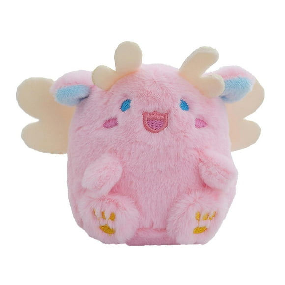 Cartoon Dinosaur Plush Toy Adorable Appearance Extra Soft Fully Filled Stuffed Animal Doll Keychain Car Seat Ornament-Vinsniv