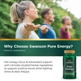 thumbnail image 3 of Swanson Pure Energy Metabolism Concentration Mental Focus Mood Support Stress Management Adaptogenic Herbs Herbal Supplement 60 Veggie Capsules (Veg Caps) Vegan, 3 of 7