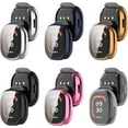 thumbnail image 2 of KOMI Case Compatible for Fitbit Ace LTE Screen Protector, All-Around Protective Cover Soft TPU Plated Bumper Frame for Google Fitbit Ace LTE Kids Smartwatch (6Colors), 2 of 5