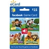 Zynga Facebook $15 eGift Card (Email Delivery)