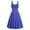 Blue summer dresses, variant on SEMPAI Summer Dresses Dress Sleeveless V-Neck Print Mid-Length Summerdresses Trendy for Cocktail Party Women Dresses Up to 60% Off