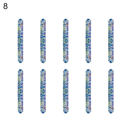 

10Pcs Acrylic Stick Molds Lightweight Healthy Portable DIY Ice Cream Stick Moulds Ice-lolly Molds for Kitchen Beige Acryli