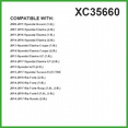 thumbnail image 2 of ECOGARD XC35660 Cabin Air Filter Fits 2011-2016 Hyundai Elantra, 2014-2018 Kia Forte, 2008-2011 Hyundai Accent, 2014-2017 Elantra GT, 2014-2018 Kia Forte5, 2013 Hyundai Elantra Coupe, 2 of 6