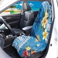 thumbnail image 2 of Garronmavis Tribal Plumeria 1 PC Sweat-Resistant Front Car Towel Seat Cover Easy Installation Universal Fit Sports Outdoor Seat Protector for Cars SUVs Trucks Sedans Vans, 2 of 8