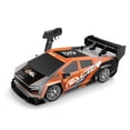 thumbnail image 1 of Graflsoa 1:24 Scale 2.4GHz Remote Control Tesla Drift Car with LED Lights, Replaceable Wheels, and 30KM/H Speed (Orange, Single Battery), 1 of 6