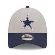 Men's New Era Gray/Navy Dallas Cowboys The League 2Tone 9FORTY Adjustable Hat - OSFA