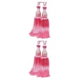 thumbnail image 4 of Toystoory 2 piezas de accesorios de habitación multiusos, cortina con borlas, decoración del hogar, tejido a la moda, fácil de duradero, rosa Rosa 1 2Conjunto, 4 of 6