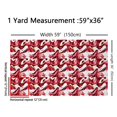 thumbnail image 3 of Manfei Gradient Red Sewing & Crafting Fabric (1 Yard) for Girls Women, Aesthetic Splatters Home Decor Fabric by the Yard, Ombre Oil Painting Fabric by the Yard, Luxurious Bedroom Decoration, 3 of 6
