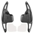thumbnail image 1 of Extensions de Volant à Pagaie Aspect Carbone pour BMW F15 F25 F30 F31, 1 of 12