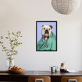 thumbnail image 3 of Bulldog in Vets Scrubs Wearing Glasses and Stethoscope, Animals Figurative Framed Art Print Wall Art Sold by Art.Com, 3 of 5