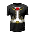 thumbnail image 1 of Playera Traje Charro Mariachi Mexicana Patria Grito Independencia 16 De Septiembre Unisex Color Negro Talla Grande Marca Emil SaEs, 1 of 4