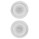 thumbnail image 5 of Monstrate Almohadillas para los oídos Cojines Cancelación de ruido Accesorios para auriculares para juegos Reemplazo para auriculares Relojes inteligentes Blanco, 5 of 6