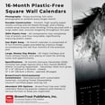 thumbnail image 6 of The Noble Horse | 2026 12x24" (Hanging) Square Wall Calendar | Plastic-Free, 6 of 9