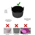 thumbnail image 4 of BUYISI 4Pcs Air Fryer Baking Ramekins Bakeware Set For Eggs Muffinscupcakes Puddings Gray, 4 of 5