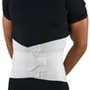 OTC Lumbosacral Support with Abdominal Uplift, White, Universal
