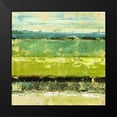 thumbnail image 2 of King 15x15 Black Modern Framed Museum Art Print Titled - Greenscape I, 2 of 5