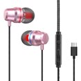 thumbnail image 2 of Hicess YT1 Wired Earbuds In-ear Heavy Bass Metal Type-C Wire Control Music Earphones for Gaming, 2 of 8