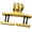 gold, variant on For Goggle Camera Base - Paintball Face Mask Mount Bracket Clamps（Black）