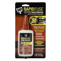 DAP 00157 4 oz Rapid Fuse Fast Curing Wood Adhesive