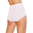 thumbnail image 3 of Bali Skimp Skamp Brief, 3-Pack Silver Filigree/White/Gentle Pink Leaf Print 7 Women's, 3 of 7