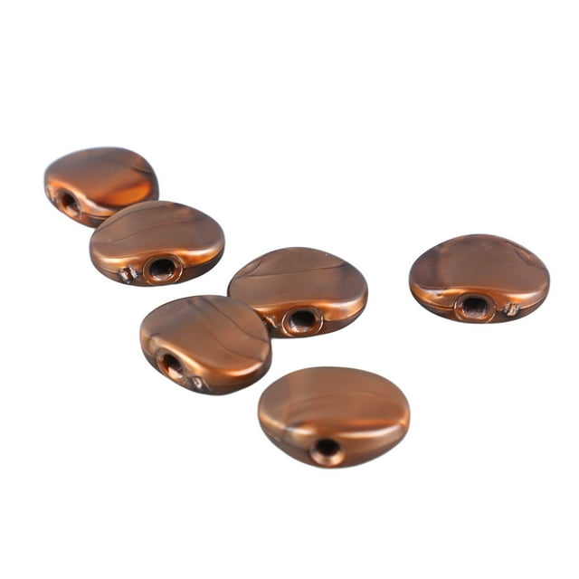 6Pcs Folk Guitar String Button Handle Plastic Machine Heads Buttons Knob Head Tuner Tuning Peg Buttons Parts