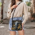 thumbnail image 5 of Kuiaobaty Highland Cow Sunflower Print Crossbody Bag for Women, Casual Leopard Print Vegan Leather Shoulder Handbag with Adjustable Strap, Multi Pockets Sling Purse Crossbody for Travel, 5 of 7