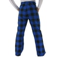thumbnail image 3 of LANBAOSI Boys Comfy Fleece Plaid Pajama Pants for Sleep with Pockets From 7Y to 13Y, 3 of 7