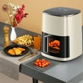 thumbnail image 4 of Sellary 6QT Air Fryer with Perspective Window and Light, 12-in-1, non-stick layer, suitable for Air Fry, Roast & More，Beige, 4 of 6