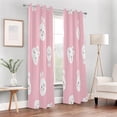 thumbnail image 7 of Cute Bunny Face Thickened Blackout Curtain 84 Inches, Perforated Window Curtains for Bedroom Living Room Stylish Thermal Insulated Curtains, 1 Pack Home Decor, 7 of 7