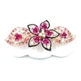 thumbnail image 1 of Broche Frances Metalico Para El Cabello Flores De Colores fucsia An Broche flores, 1 of 2