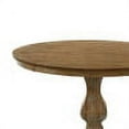 thumbnail image 3 of GDF Studio Remuda Rustic Wood Circular Dining Table, Natural, 3 of 9